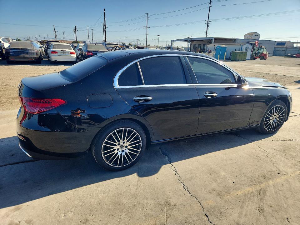 2023 Mercedes-benz C-klasse VIN W1KAF4GB3PR117066 COPART salvage auction — FRONT END, Ca - Salvage Certificate (P), sold $13,300 on 2026-07-20 (photo 3)