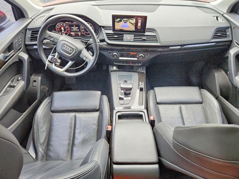 2018 Audi Q5 VIN WA1BNAFYXJ2178883 COPART salvage auction — MINOR DENT/SCRATCHES, MD - CERT OF SALVAGE < 75% DAMAGE, sold $400 on 2026-07-31 (photo 8)