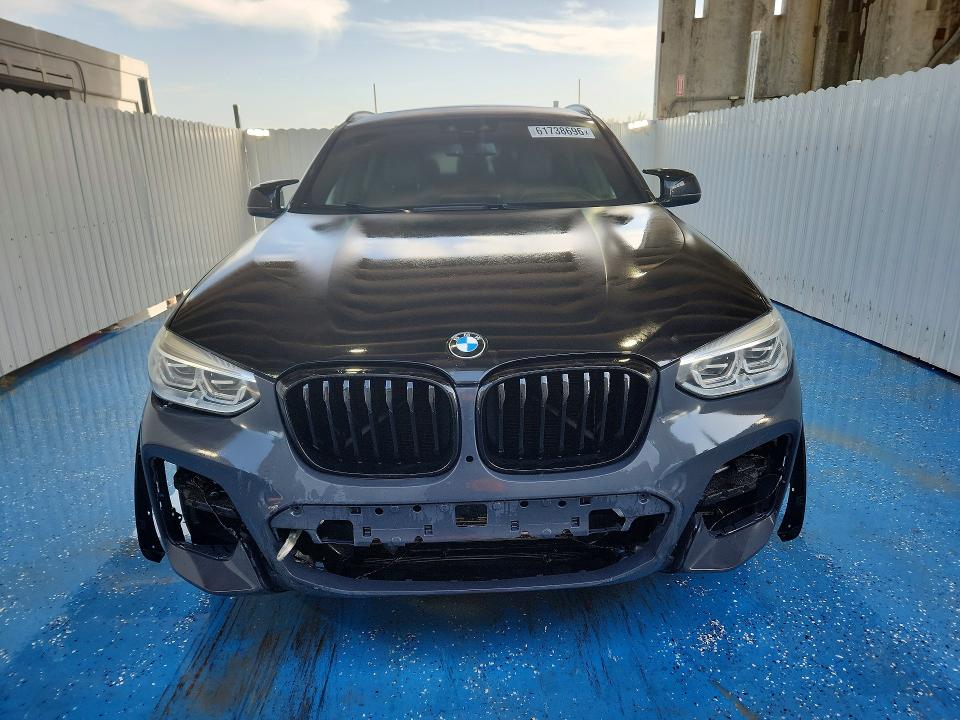 2020 BMW X4 VIN 5YMUJ0C00L9B77460 COPART salvage auction — FRONT END, FL - CERTIFICATE OF TITLE, sold $10,300 on 2026-08-31 (photo 5)