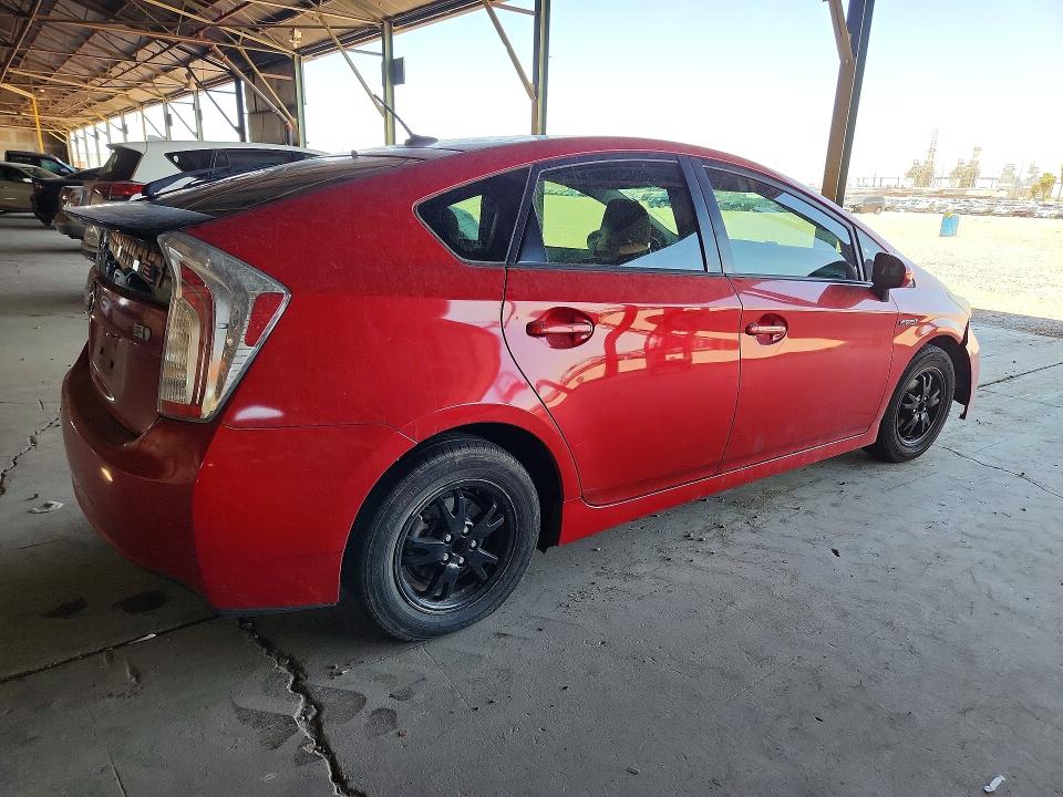 2012 Toyota Prius VIN JTDKN3DU8C5387302 COPART salvage auction — FRONT END, Az - Certificate Of Title, sold $775 on 2026-07-20 (photo 3)