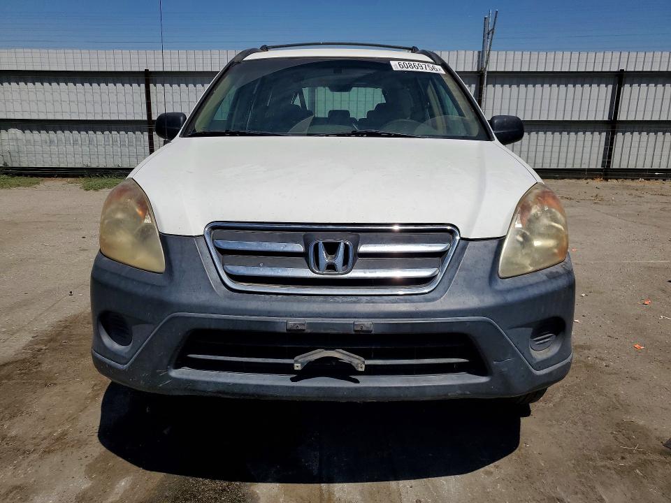 2005 Honda Cr-v VIN JHLRD68595C020528 COPART salvage auction — MINOR DENT/SCRATCHES, CA - DIS/DLR/EXP ONLY CLEAN TITLE, sold $675 on 2026-07-17 (photo 5)