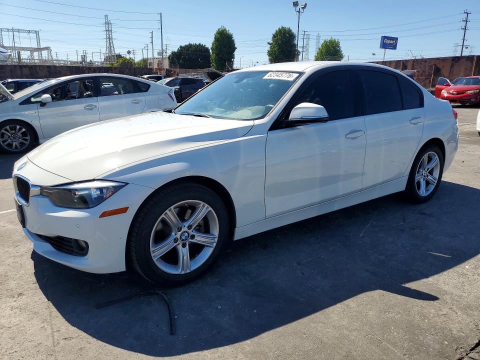 2015 BMW 3er VIN WBA3C1C51FP851173 COPART salvage auction — SIDE, Ca - Salvage Certificate, sold $3,800 on 2026-08-14 (photo 1)