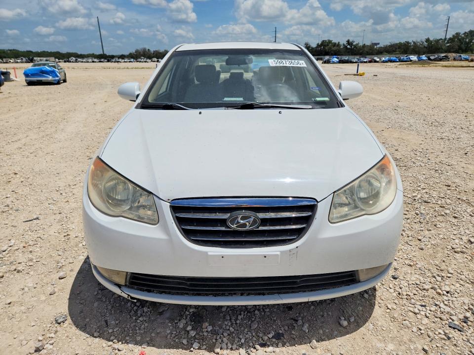 2007 Hyundai Elantra VIN KMHDU46D77U247327 COPART salvage auction — FRONT END, TX - CERTIFICATE OF TITLE (P), sold $725 on 2026-07-23 (photo 5)