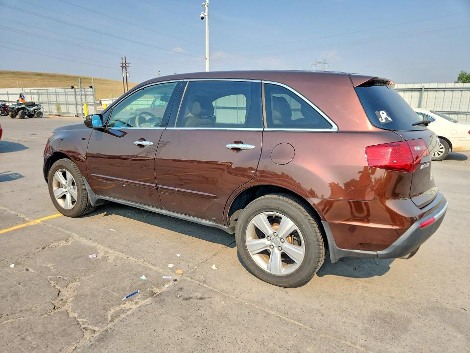 2011 Acura Mdx VIN 2HNYD2H65BH501227 COPART salvage auction — MECHANICAL, Co - Certificate Of Title, sold $675 on 2026-08-03 (photo 2)