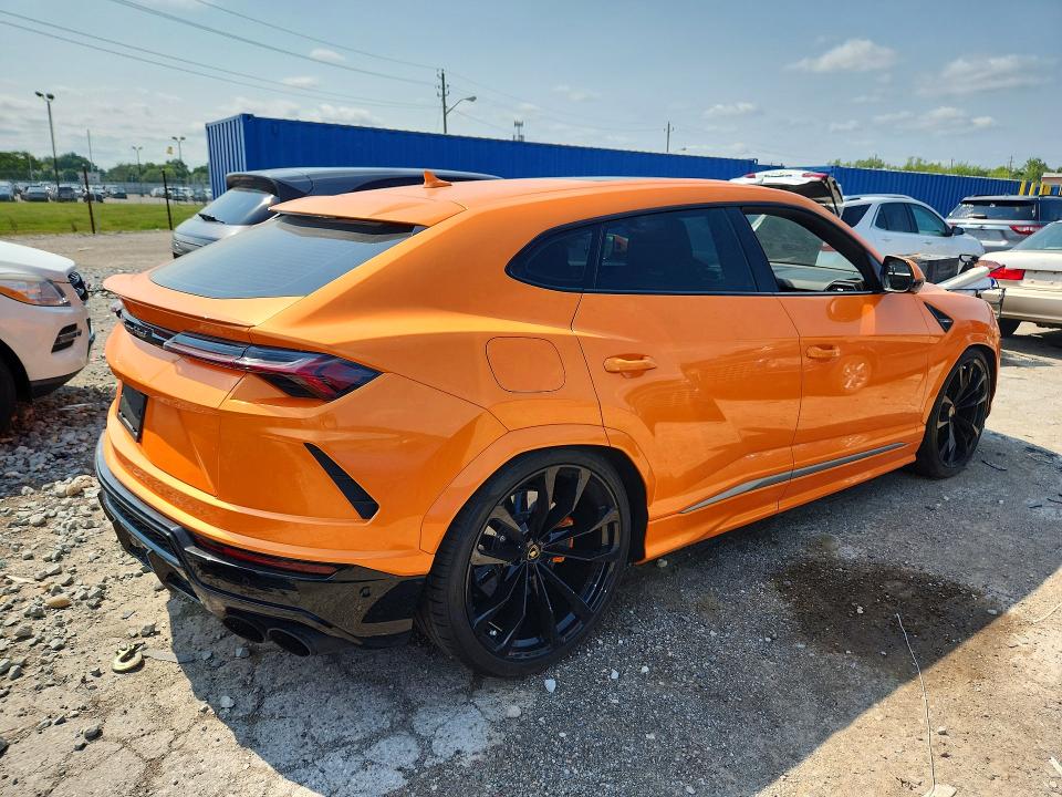 2022 Lamborghini Urus VIN ZPBUA1ZL2NLA16569 COPART salvage auction — NORMAL WEAR, Wa - Vehicle Cert Of Ownership-Titl, sold $149,000 on 2026-08-11 (photo 3)