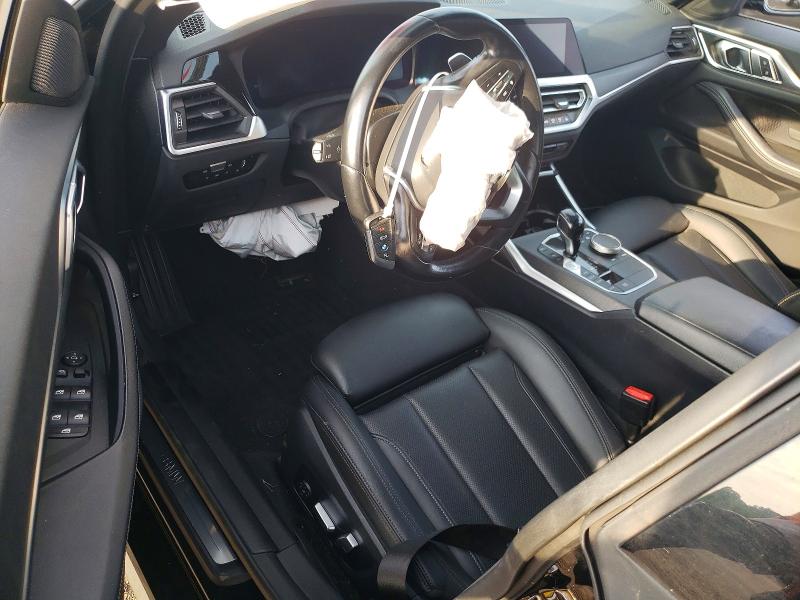2022 BMW 4er VIN WBA63AV00NFM71714 COPART salvage auction — FRONT END, CT - CERT OF TITLE-SALVAGE, sold $12,300 on 2026-08-18 (photo 8)