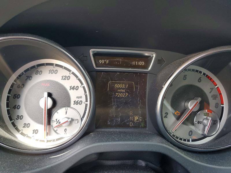 2014 Mercedes-benz Cla-klasse VIN WDDSJ4EB9EN129121 COPART salvage auction — REAR END, Fl - Cert Of Title Slvg Rebuildable, sold $1,750 on 2026-08-07 (photo 9)