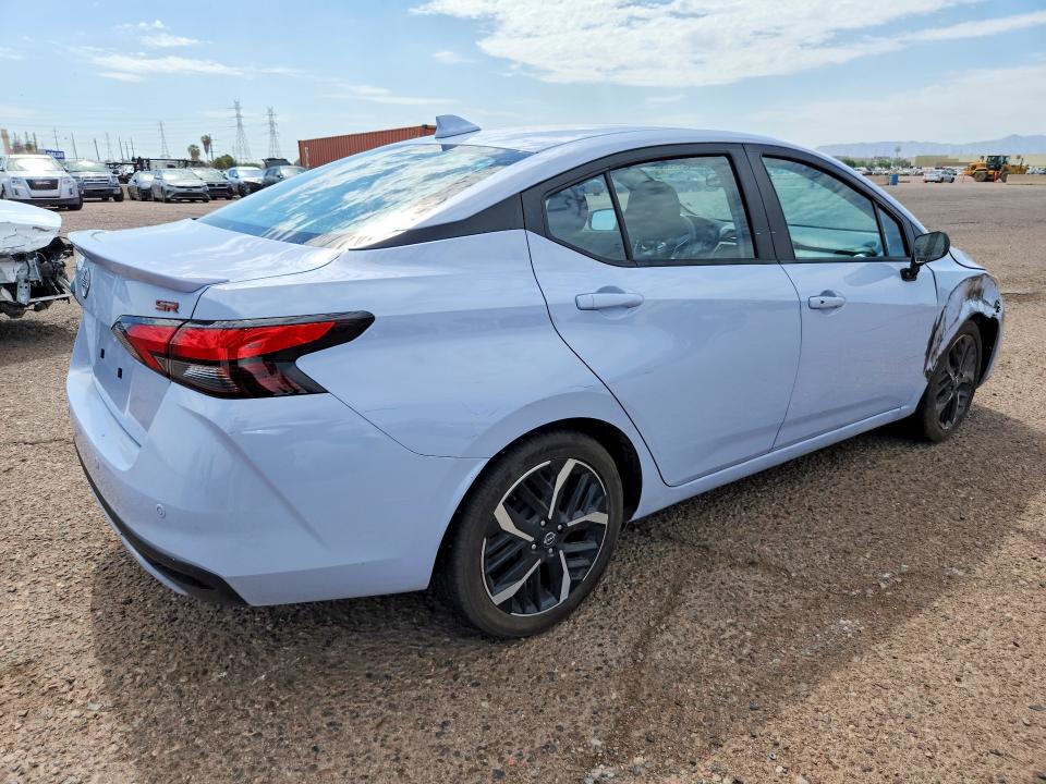 2025 Nissan Versa VIN 3N1CN8FV3SL835583 COPART salvage auction — SIDE, Az - Certificate Of Title (P), sold $10,300 on 2026-07-27 (photo 3)