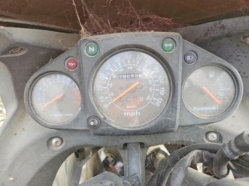 2008 Kawasaki Ex250 VIN JKAEXMJ198DA03075 COPART salvage auction — ALL OVER, Ca - Salvage Certificate, sold $15 on 2026-07-30 (photo 7)
