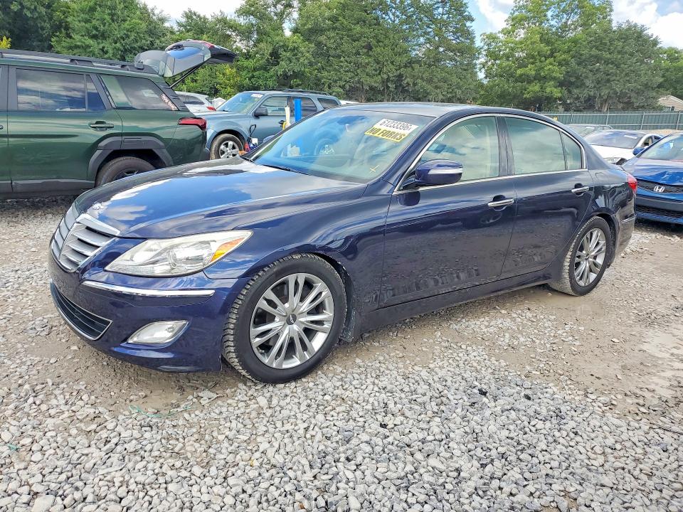 2012 Hyundai Genesis VIN KMHGC4DD9CU179366 COPART salvage auction — MINOR DENT/SCRATCHES, GA - CERT OF TITLE-SALVAGE, sold $2,000 on 2026-07-24 (photo 1)