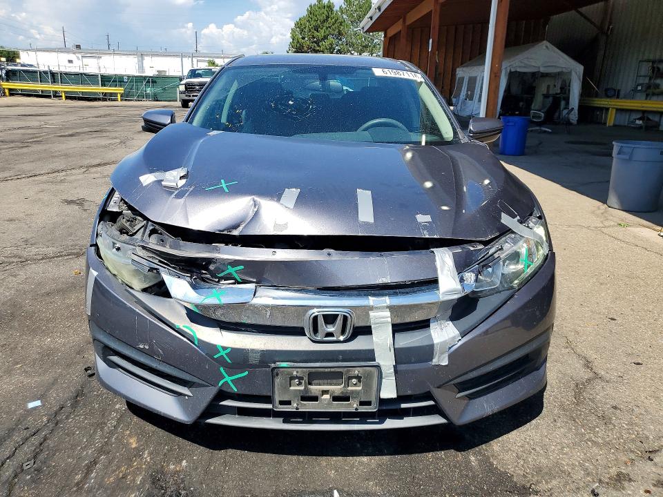 2016 Honda Civic VIN 19XFC2F76GE001964 COPART salvage auction — FRONT END, Co - Public - Salvage Title, sold $650 on 2026-07-30 (photo 5)