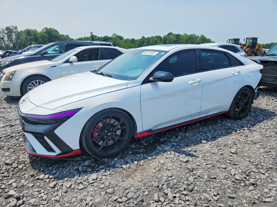 2025 Hyundai Elantra n VIN KMHLW4DK8SU035214 — COPART salvage auction photo