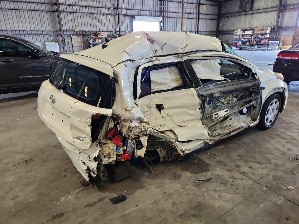 2010 Scion Xd VIN JTKKU4B45A1001167 COPART salvage auction — ROLLOVER, Fl - Cert Of Title Slvg Rebuildable, sold $15 on 2026-07-29 (photo 3)