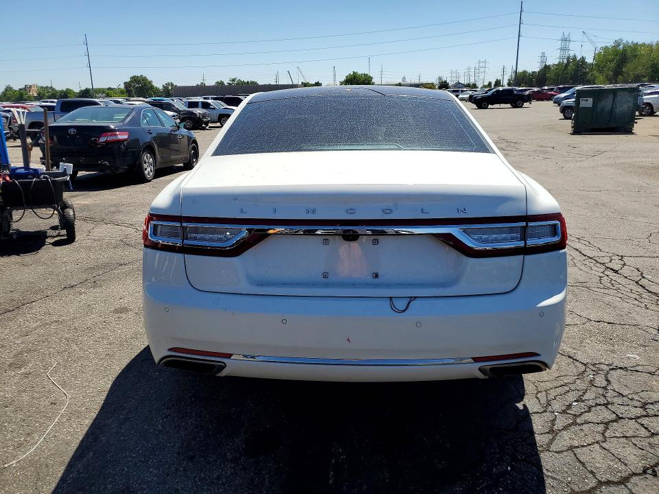 2020 Lincoln Continental VIN 1LN6L9NC7L5607279 COPART salvage auction — FRONT END, Co - Public - Salvage Title, sold $2,700 on 2026-07-28 (photo 6)
