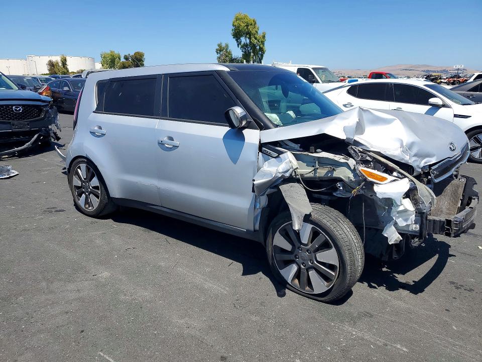 2014 Kia Soul VIN KNDJX3A58E7733780 COPART salvage auction — REAR END, CA - SALVAGE CERTIFICATE, sold $500 on 2026-07-27 (photo 4)