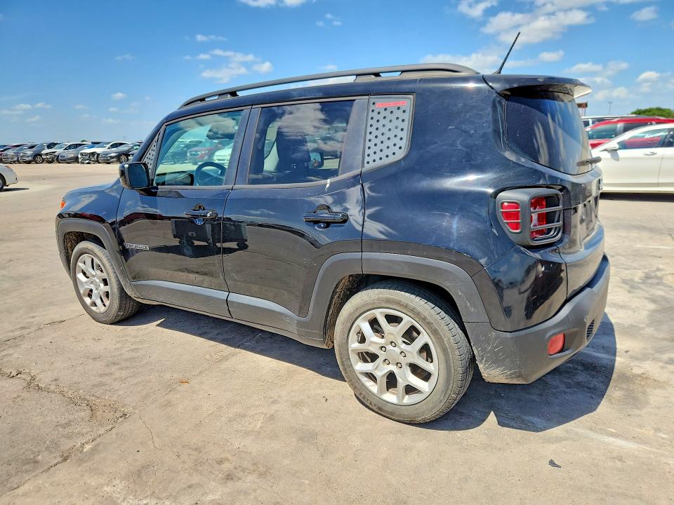 2017 Jeep Renegade VIN ZACCJABB6HPG37821 COPART salvage auction — HAIL, Tx - Certificate Of Title, sold $1,750 on 2026-08-06 (photo 2)