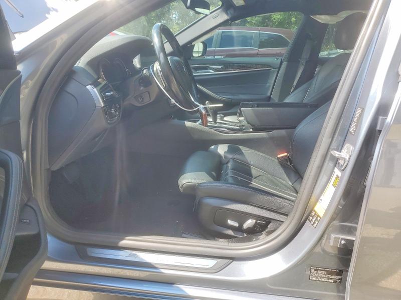 2017 BMW 5er VIN WBAJA7C3XHG906821 COPART salvage auction — SIDE, Salvage Title, sold $5,600 on 2026-07-28 (photo 7)