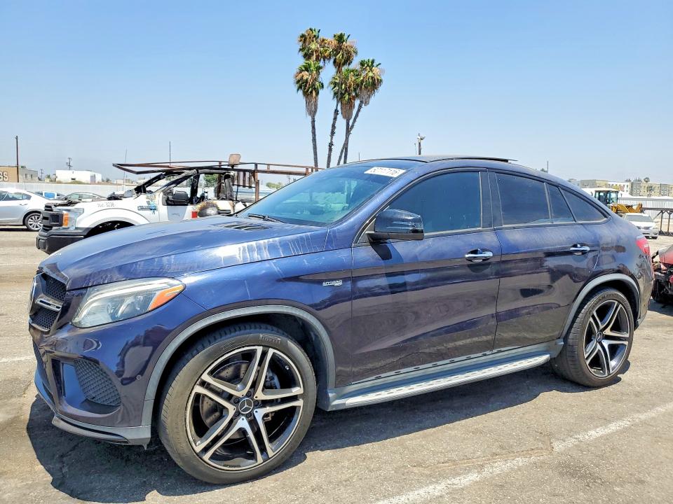 2019 Mercedes-benz Gle coupe VIN 4JGED6EB3KA147672 — COPART salvage auction photo