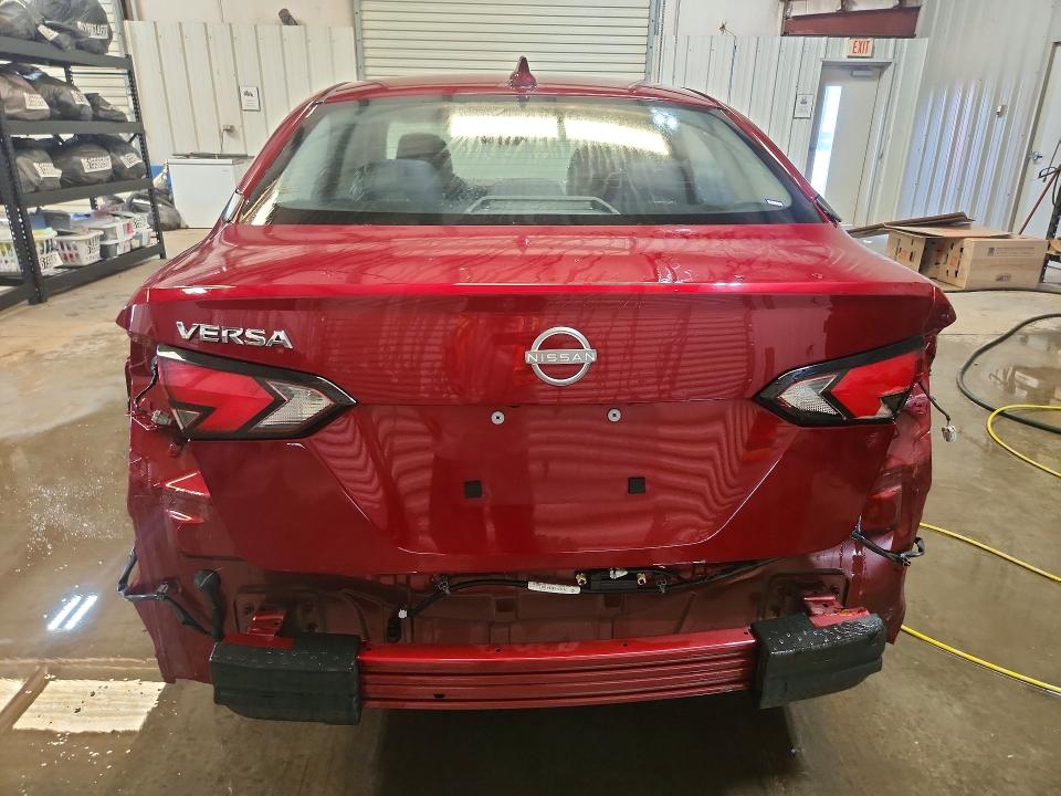 2025 Nissan Versa VIN 3N1CN8EV0SL813378 COPART salvage auction — REAR END, Ca - Certificate Of Title, sold $8,000 on 2026-08-03 (photo 6)