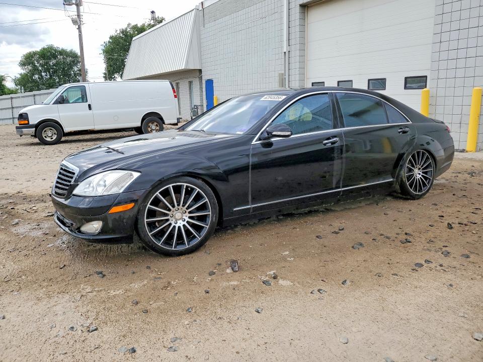 2007 Mercedes-benz S class VIN WDDNG71X67A137167 COPART salvage auction — FRONT END, Mn - Certificate Of Title, sold $525 on 2026-08-03 (photo 1)