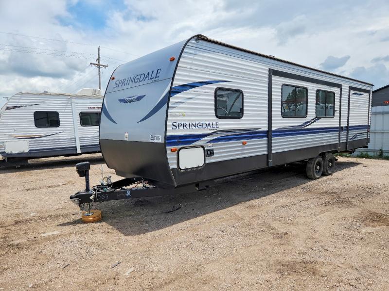 2021 Keystone Springdale VIN 4YDT30327M3103063 COPART salvage auction — HAIL, NE - CERT OF TITLE-SALVAGE, sold $9,200 on 2026-09-10 (photo 2)