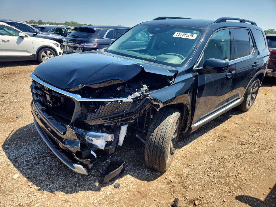 2025 Honda Pilot VIN 5FNYG1H88SB129607 — COPART salvage auction photo