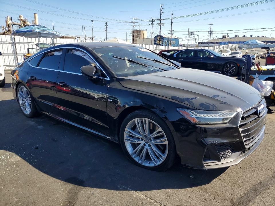 2019 Audi A7 VIN WAUU2AF2XKN032953 COPART salvage auction — SIDE, Ca - Salvage Certificate, sold $11,100 on 2026-08-19 (photo 4)