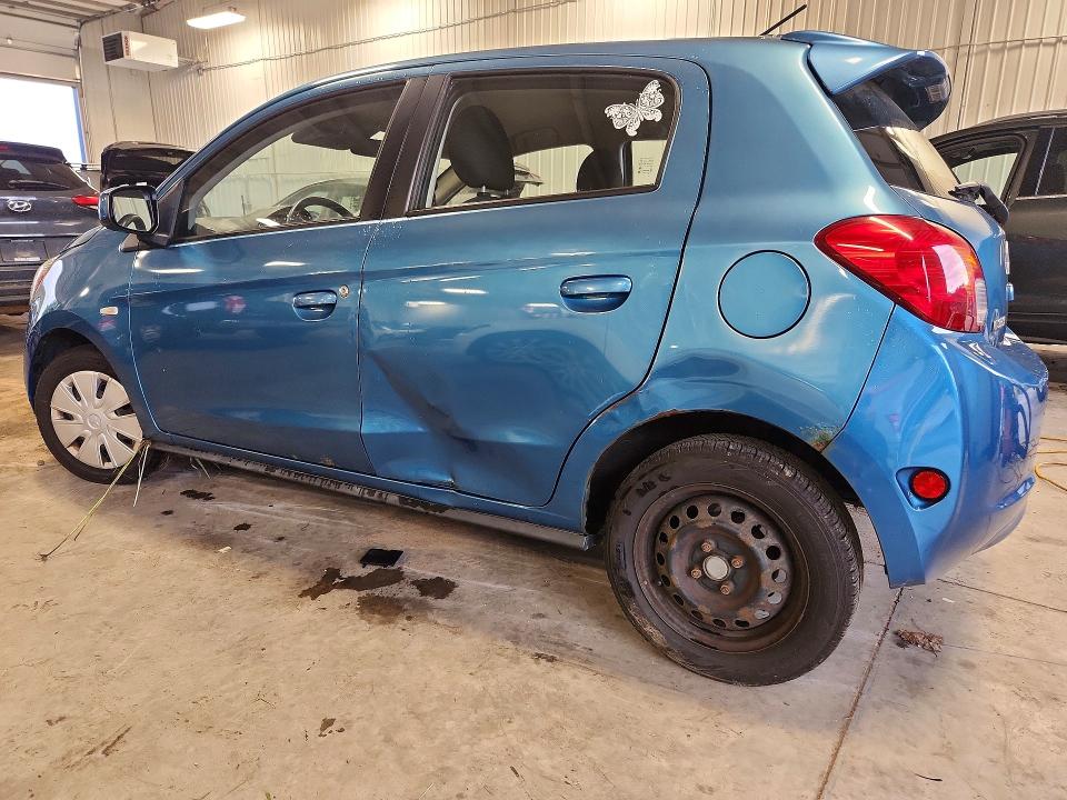 2015 Mitsubishi Mirage VIN ML32A3HJ5FH005051 COPART salvage auction — FRONT END, Mn - Parts Vehicle Bill Of Sale, sold $250 on 2026-07-16 (photo 2)