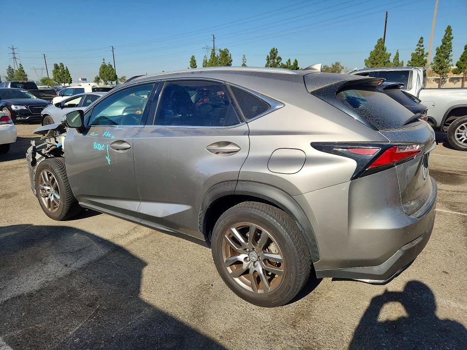2016 Lexus Nx VIN JTJYARBZ1G2026795 COPART salvage auction — FRONT END, CA - SALVAGE CERTIFICATE, sold $200 on 2026-07-21 (photo 2)