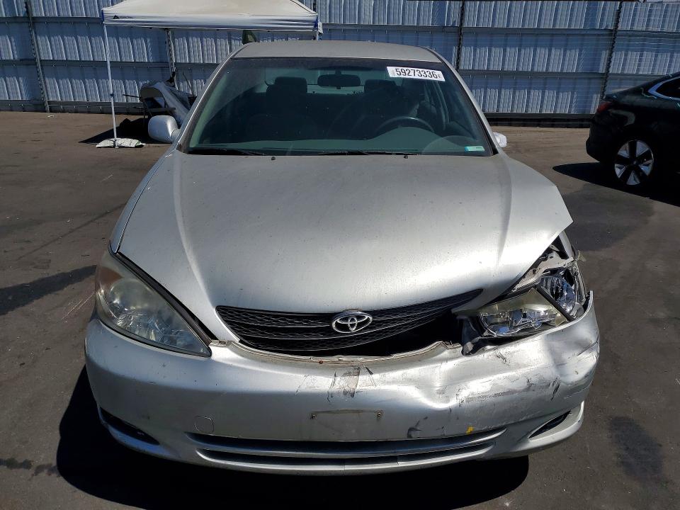 2003 Toyota Camry VIN JTDBE32KX30227629 COPART salvage auction — FRONT END, CA - SALVAGE CERTIFICATE, sold $625 on 2026-07-27 (photo 5)
