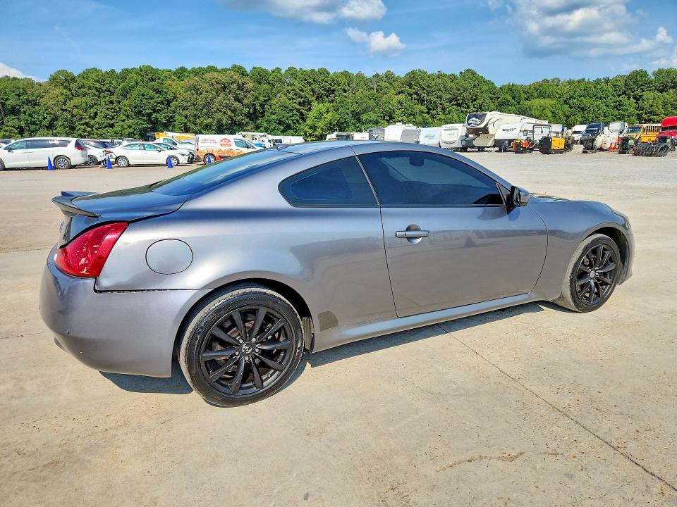 2012 Infiniti G37 VIN JN1CV6EL9CM472329 COPART salvage auction — MINOR DENT/SCRATCHES, GA - DLR ONLY CERT OF TITLE-SALVAGE, sold $2,050 on 2026-07-31 (photo 3)