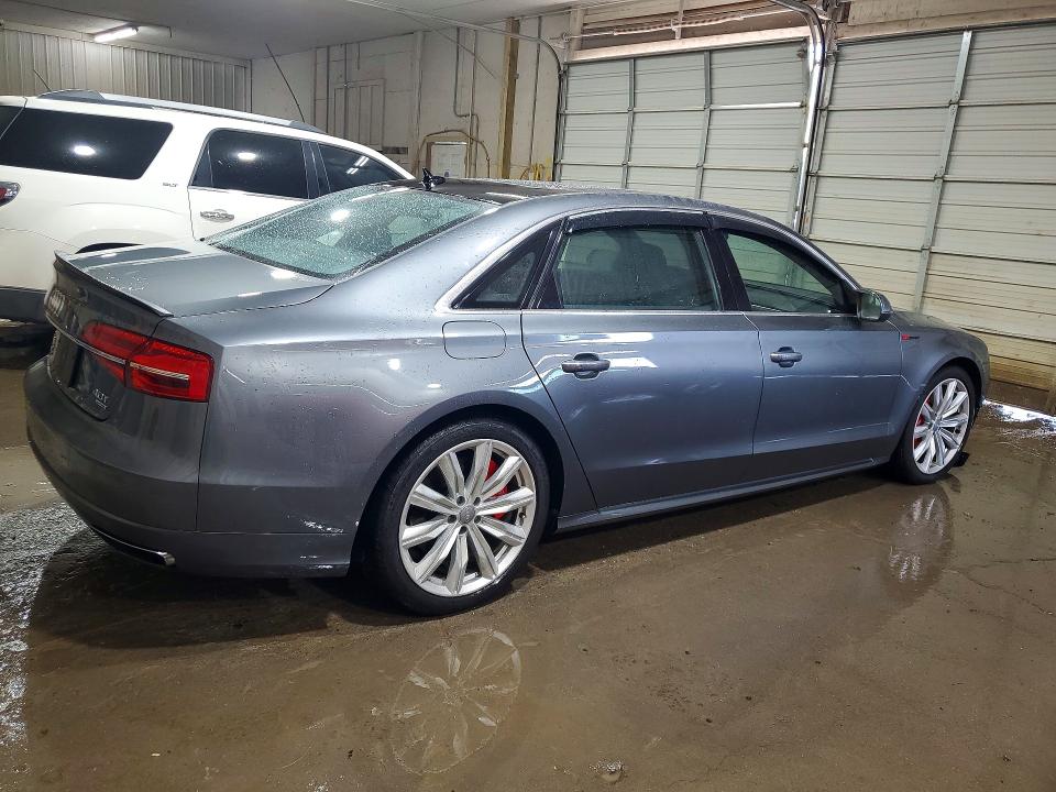 2016 Audi A8 VIN WAU43AFD3GN009262 COPART salvage auction — FRONT END, Salvage Title, sold $425 on 2026-07-21 (photo 3)