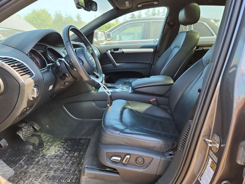2014 Audi Q7 VIN WA1DMCFE9ED001975 COPART salvage auction — FRONT END, On - Permit Salvage, sold $750 on 2026-07-21 (photo 7)