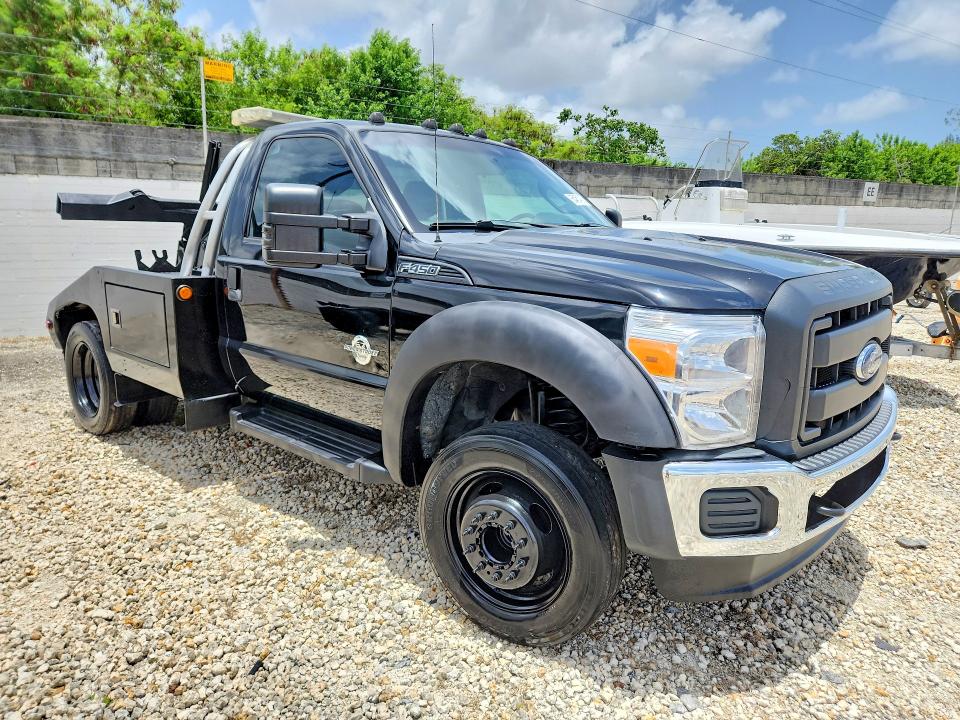 2013 Ford F-450 super duty VIN 1FDUF4GT6DEB15360 COPART salvage auction — FRONT END, Fl - Certificate Of Title, sold $7,900 on 2026-07-28 (photo 4)