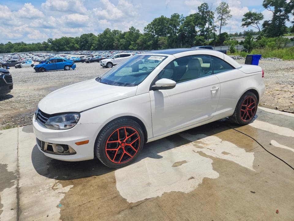 2013 Volkswagen Eos VIN WVWBW8AH7DV000287 COPART salvage auction — MINOR DENT/SCRATCHES, Ga - Certificate Of Title, sold $375 on 2026-07-19 (photo 1)