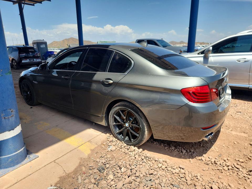 2014 BMW 5er VIN WBAFV3C59ED684161 COPART salvage auction — MECHANICAL, Az - Certificate Of Title, sold $525 on 2026-07-23 (photo 2)