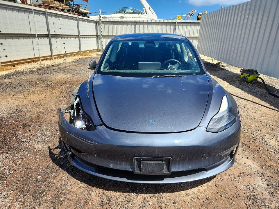 2022 Tesla Model 3 VIN 5YJ3E1EB9NF307982 COPART salvage auction — FRONT END, HI - CERTIFICATE OF TITLE, sold $7,100 on 2026-07-27 (photo 5)