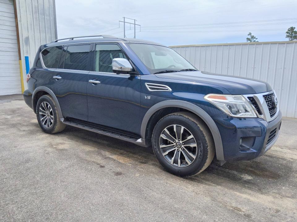 2020 Nissan Armada VIN JN8AY2ND6LX016515 COPART salvage auction — MECHANICAL, LA - CERTIFICATE OF TITLE (P), sold $8,500 on 2026-08-01 (photo 4)