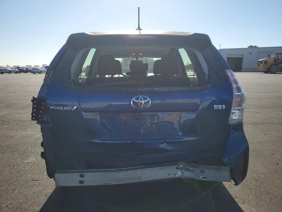 2014 Toyota VIN JTDZN3EU0E3335061 COPART salvage auction — REAR END, CA - SALVAGE CERTIFICATE, sold $300 on 2026-07-29 (photo 6)
