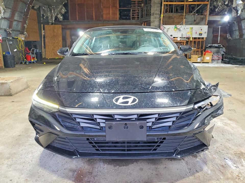 2025 Hyundai Elantra VIN KMHLM4DJ1SU161816 COPART salvage auction — FRONT END, Ny - Mv-907A Salvage Certificate, sold $4,100 on 2026-07-13 (photo 5)