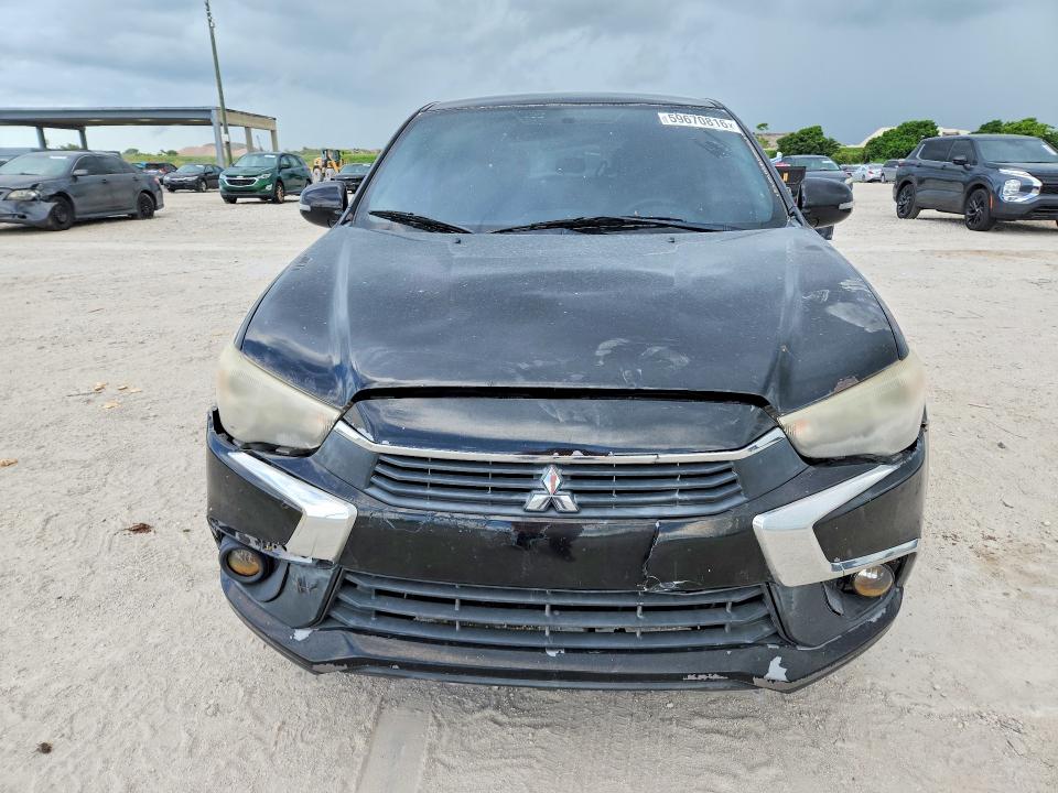 2018 Mitsubishi Outlander VIN JA4AP3AU2JU004185 COPART salvage auction — FRONT END, Salvage Title, sold $3,050 on 2026-07-09 (photo 5)