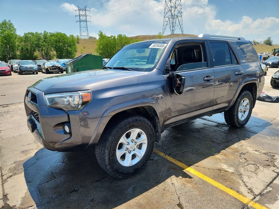 2016 Toyota 4runner VIN JTEBU5JR9G5322281 COPART salvage auction — Burn Engine, CO - PUBLIC - SALVAGE TITLE, sold $275 on 2026-07-27 (photo 1)