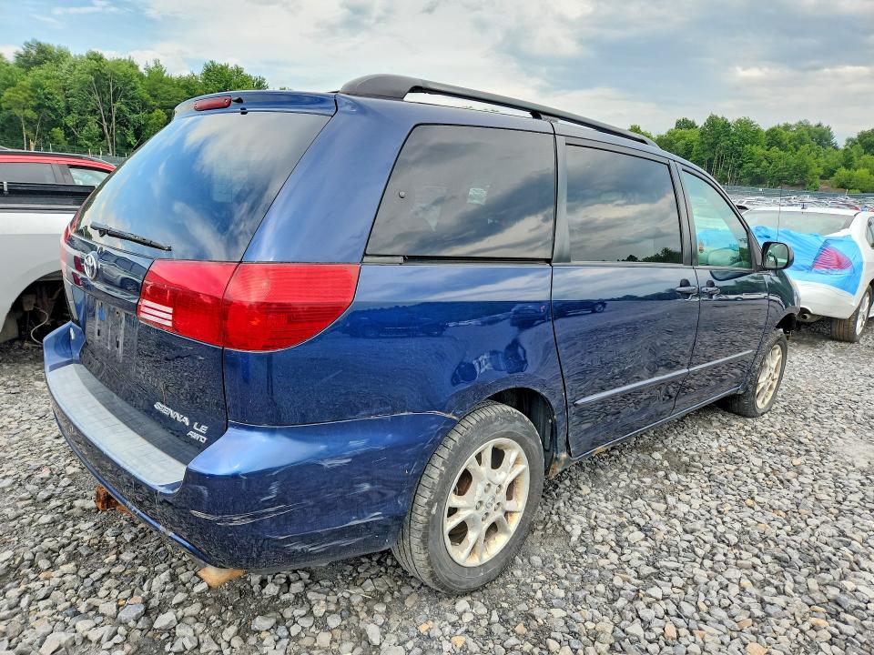 2005 Toyota Sienna VIN 5TDBA23C95S053968 COPART salvage auction — FRONT END, Pa - Certificate Of Salvage, sold $400 on 2026-07-29 (photo 3)