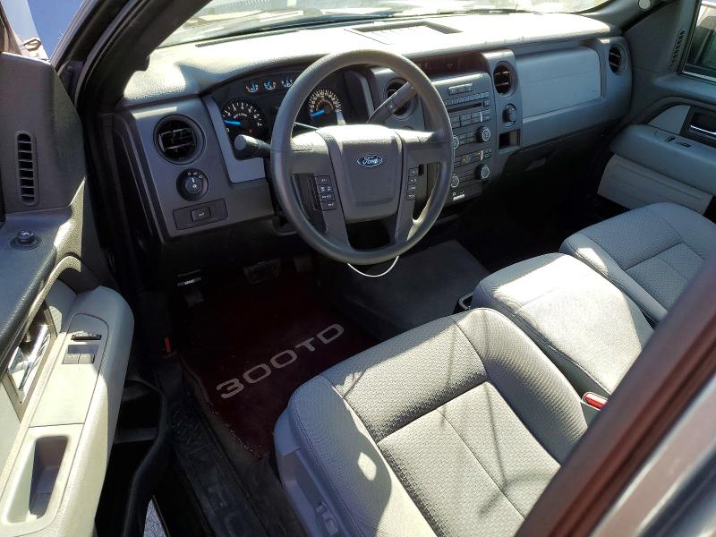 2013 Ford F-150 VIN 1FTMF1CM7DFD70370 COPART salvage auction — FRONT END, Ca - Salvage Certificate, sold $3,100 on 2026-07-24 (photo 8)
