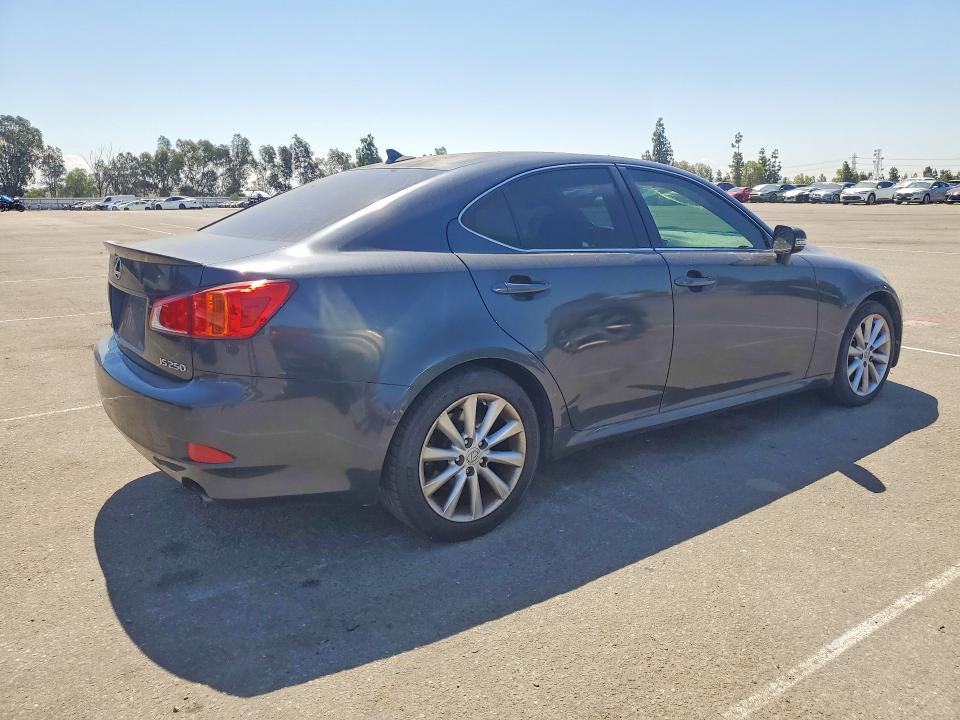 2010 Lexus Is 250 VIN JTHBF5C20A5112348 COPART salvage auction — NORMAL WEAR, CA - DIS/DLR/EXP ONLY CLEAN TITLE, sold $1,250 on 2026-07-16 (photo 3)