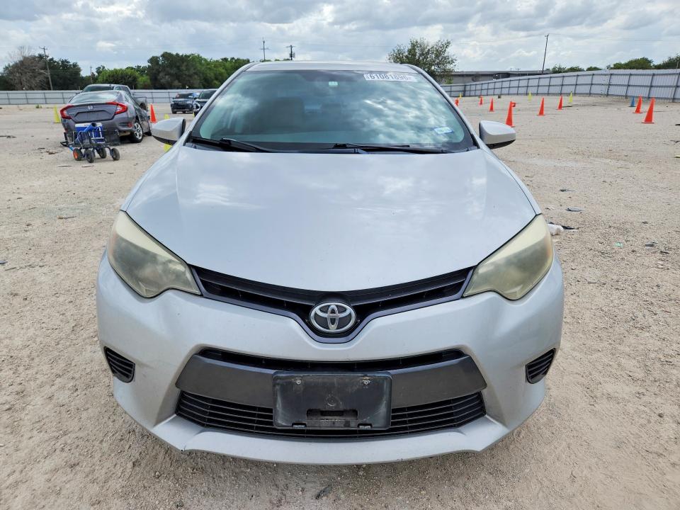 2016 Toyota Corolla VIN 5YFBURHE7GP411106 COPART salvage auction — REAR END, Tx - Salvage Vehicle Title, sold $10 on 2026-07-30 (photo 5)