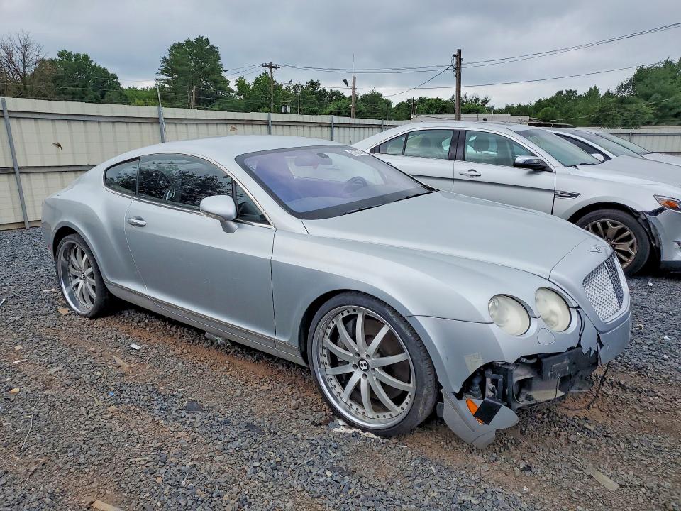 2005 Bentley Continental VIN SCBCR63W05C024281 COPART salvage auction — FRONT END, Az - Certificate Of Title (P), sold $4,400 on 2026-07-31 (photo 4)