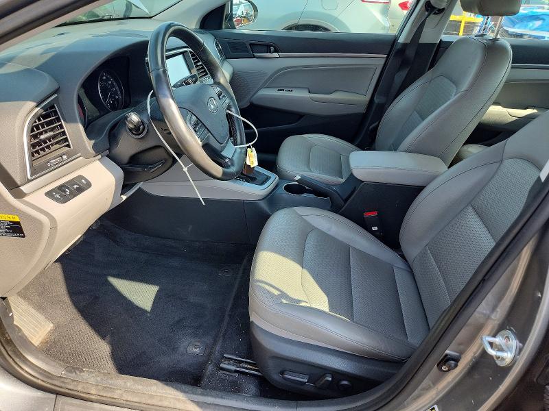 2017 Hyundai Elantra VIN KMHD84LF6HU355739 COPART salvage auction — REAR END, Pa - Certificate Of Salvage, sold $4,200 on 2026-07-17 (photo 7)