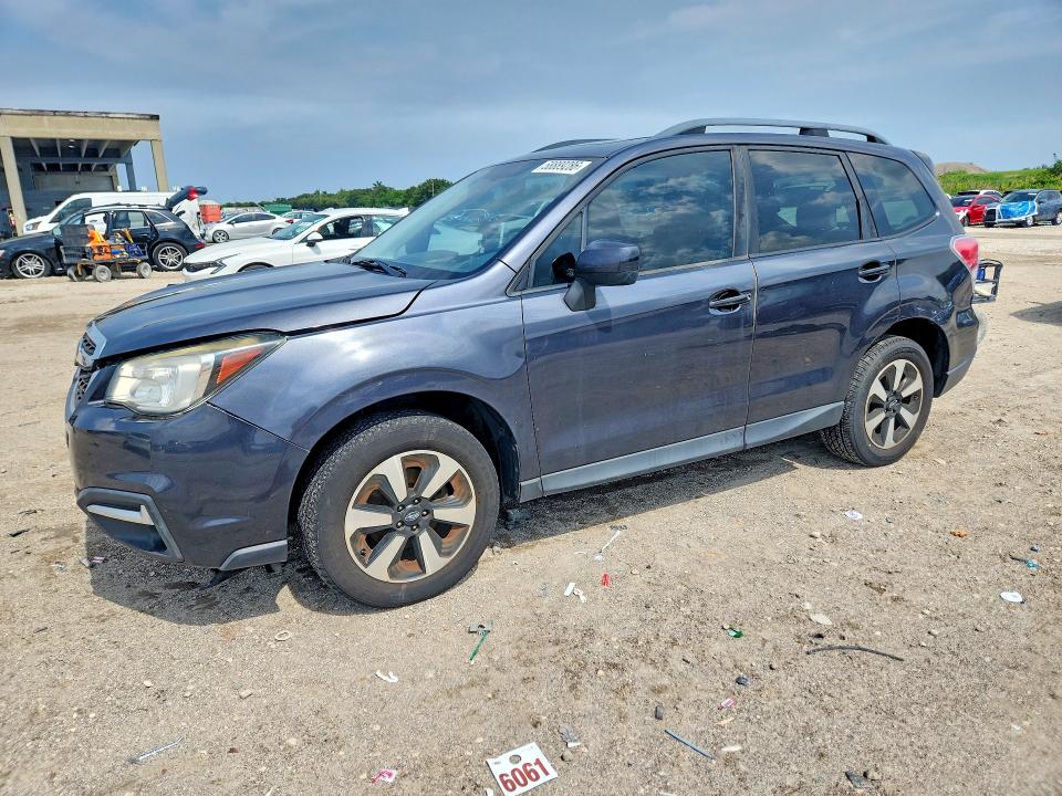 2018 Subaru Forester VIN JF2SJAEC7JH406294 COPART salvage auction — FRONT END, Fl - Cert Of Title Slvg Rebuildable, sold $550 on 2026-07-28 (photo 1)