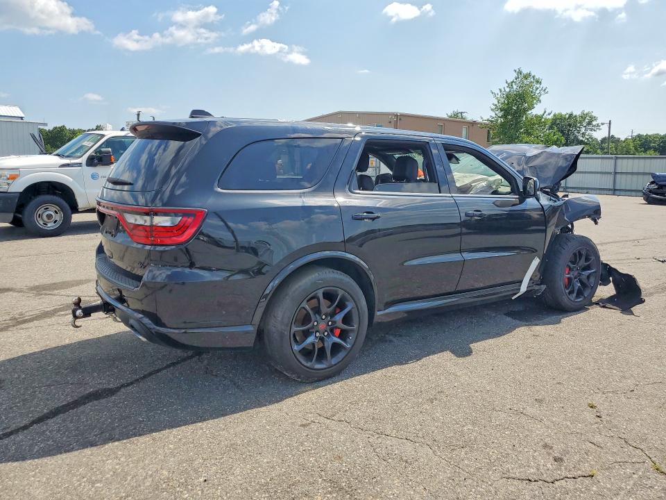 2022 Dodge Durango VIN 1C4SDJCTXNC204710 COPART salvage auction — FRONT END, IN - CERTIFICATE OF TITLE, sold $10,900 on 2026-08-20 (photo 3)